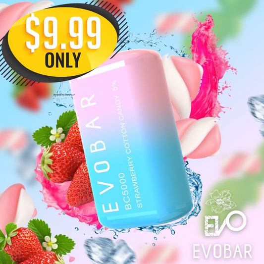 EVOBAR strawberry cotton candy