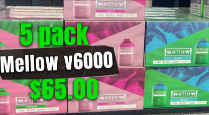 5 pack Mellow v6000