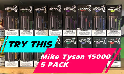 Iron Mike Tyson 15,000 Hits 5 pack