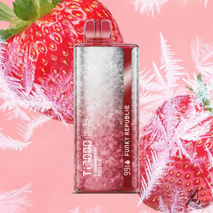 Funky republic strawberry duo ice