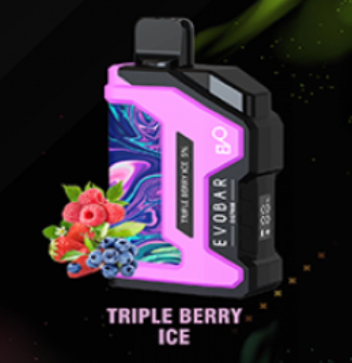 Evobar OG7000 triple berry ice