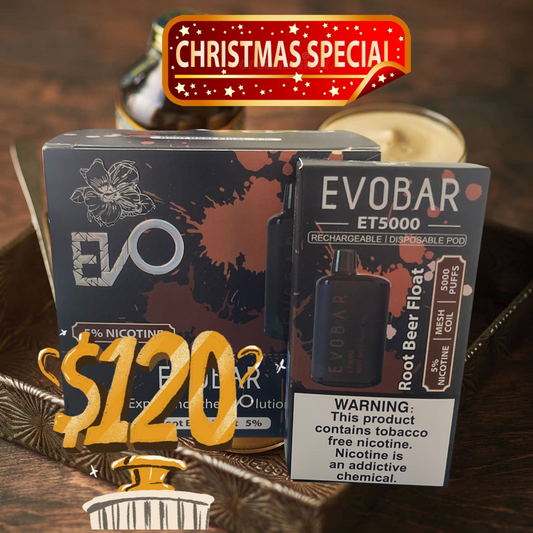 Special EVOBAR root beer float 10 pack