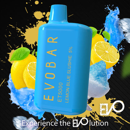 EVOBAR lemon blue slushie 10 pack