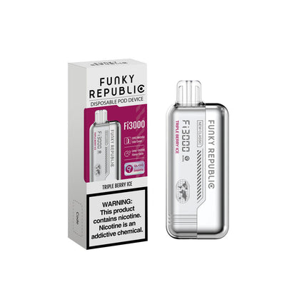 Funky republic Fi3000 TRIPLE BERRY ICE