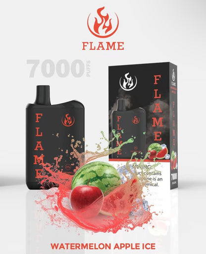 Flame strawberry peach ice