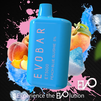 EVOBAR peache blue slushie 10 pack