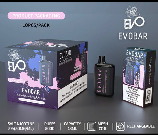 EVOBAR Strawberry raspberry