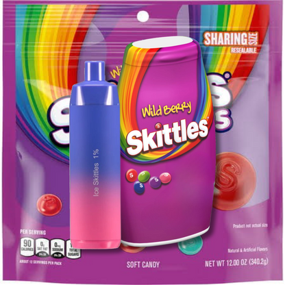 Evodrip skittles ice