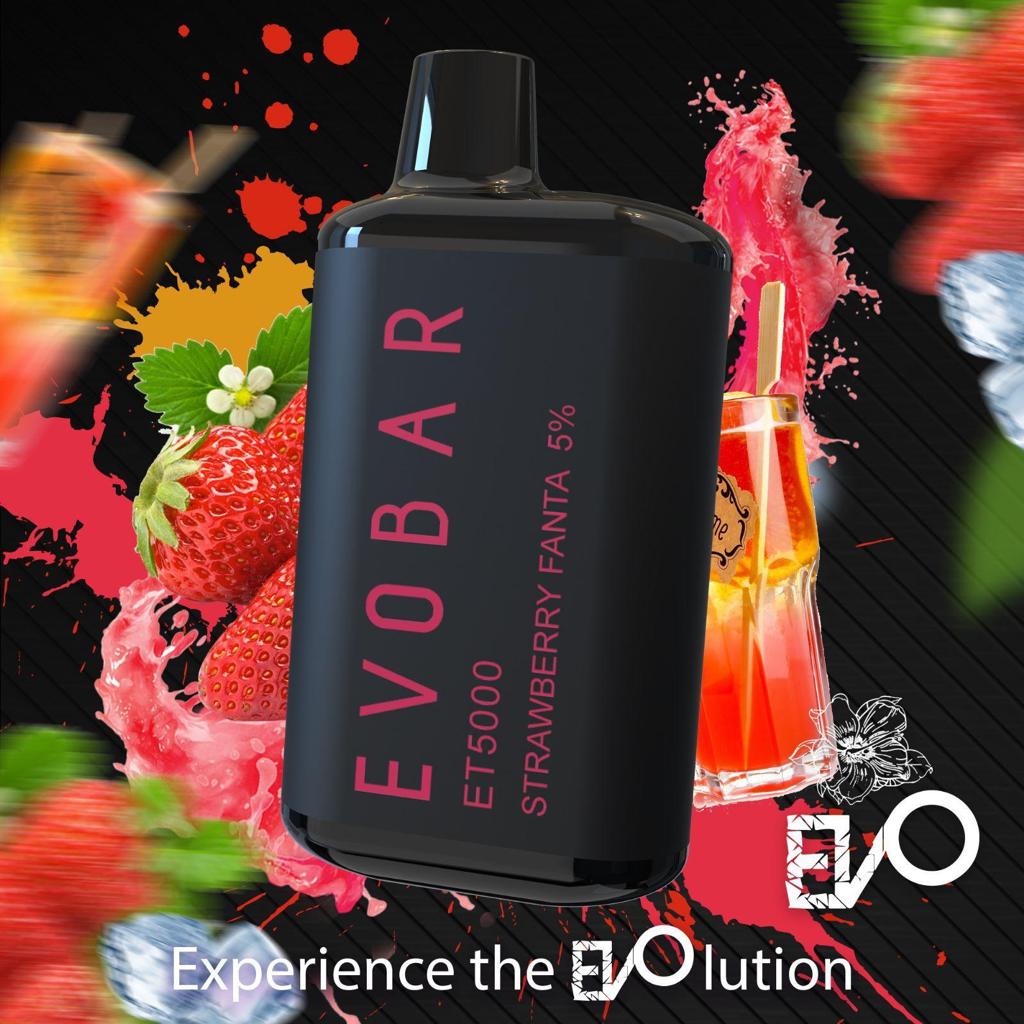 EVOBAR STRAWBERRY FANTA