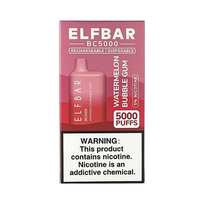 Elfbar watermelon bubblegum  full box 10 count