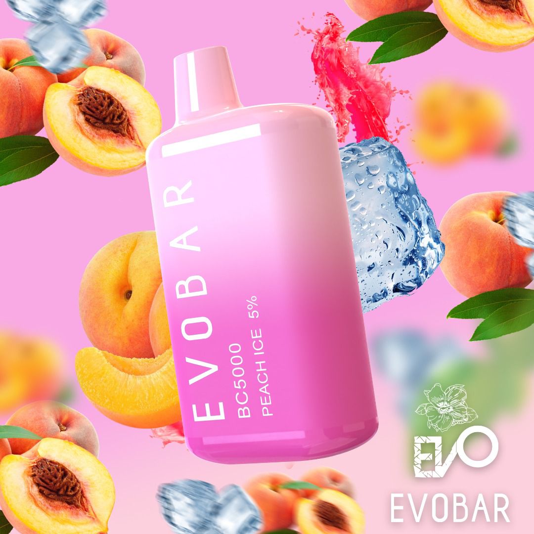 EVOBAR peach ice – RickinmortyBars