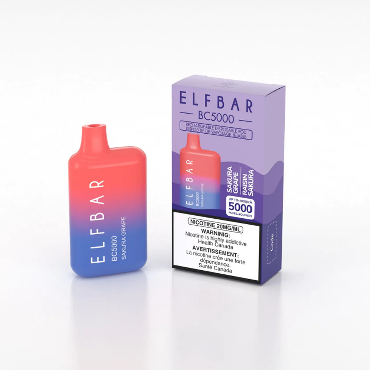 Elfbar Sakura grape full box 10 count