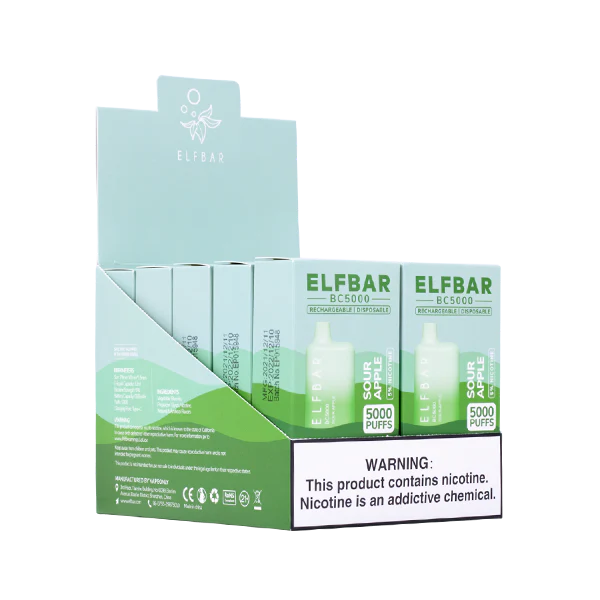 Elfbar Sour apple|10 pack