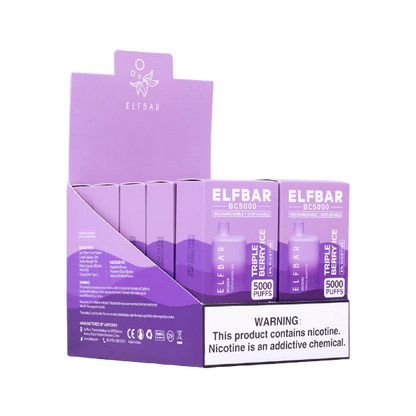 Elfbar triple berry ice full box  10 count