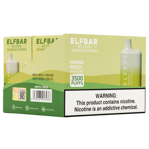 Elfbar Mango peach|10 pack