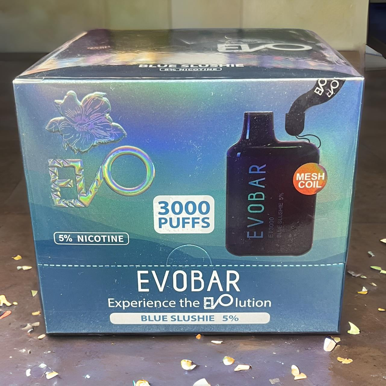 EVOBAR BLUE SLUSHIE 3000|10pack